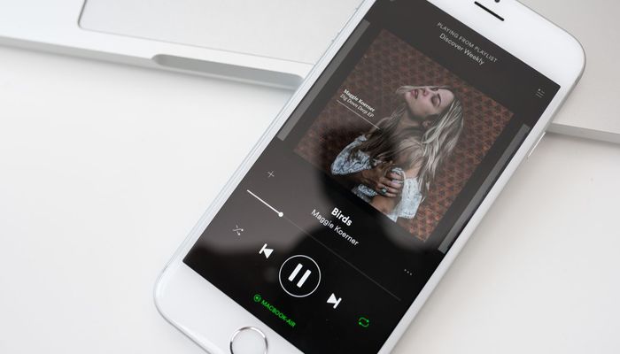 Phone screenshot of Spotify playlist