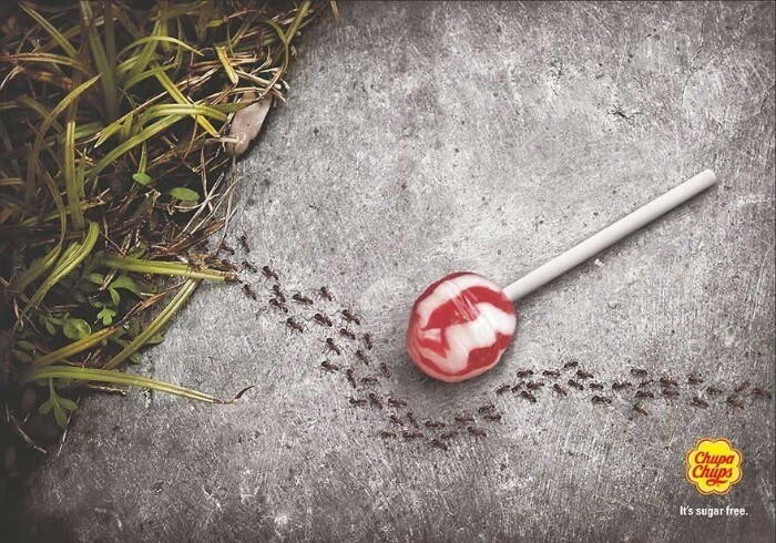 Chupa Chups Sugar Free Lollipops Campaign